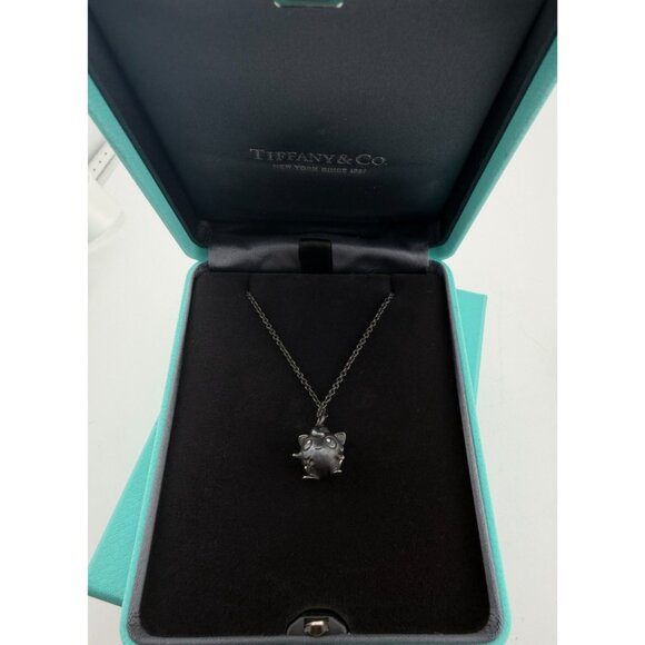 Tiffany & Co. x Arsham Studio Pokemon Jigglypuff Necklace Silver Diamond - Picture 8 of 12